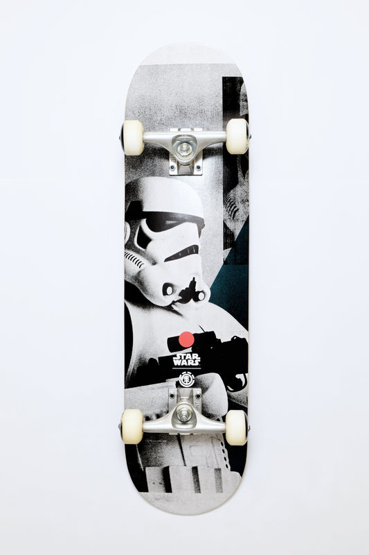 Element X Star Wars Stormtrooper skateboard - SkatebruhSG