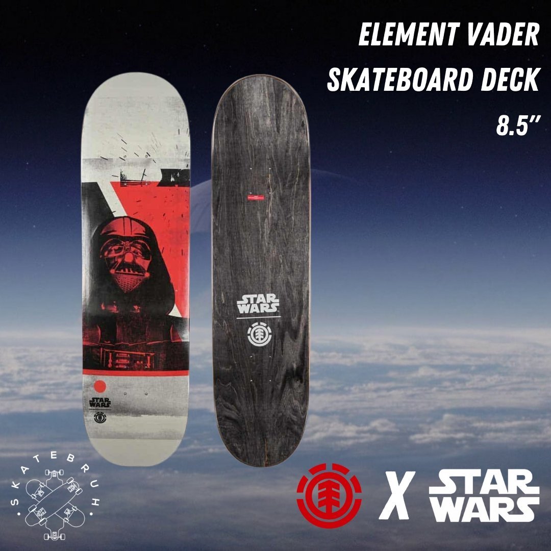 Element X Star Wars Vader Skateboard deck - Custom Skateboard Builder - SkatebruhSG