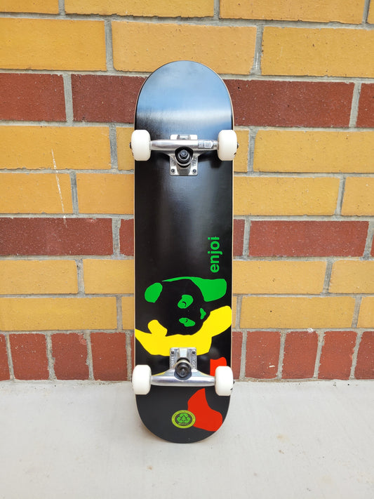 Enjoi Rasta Panda Skateboard - SkatebruhSG Singapore Skateshop