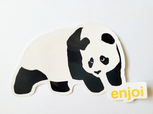 Enjoi Skateboards Sticker - SkatebruhSG Singapore Skateshop