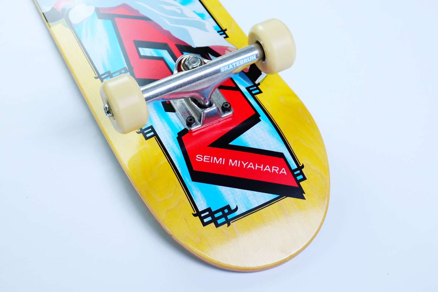 Evisen Miyahara Wax On Kid skateboard - SkatebruhSG