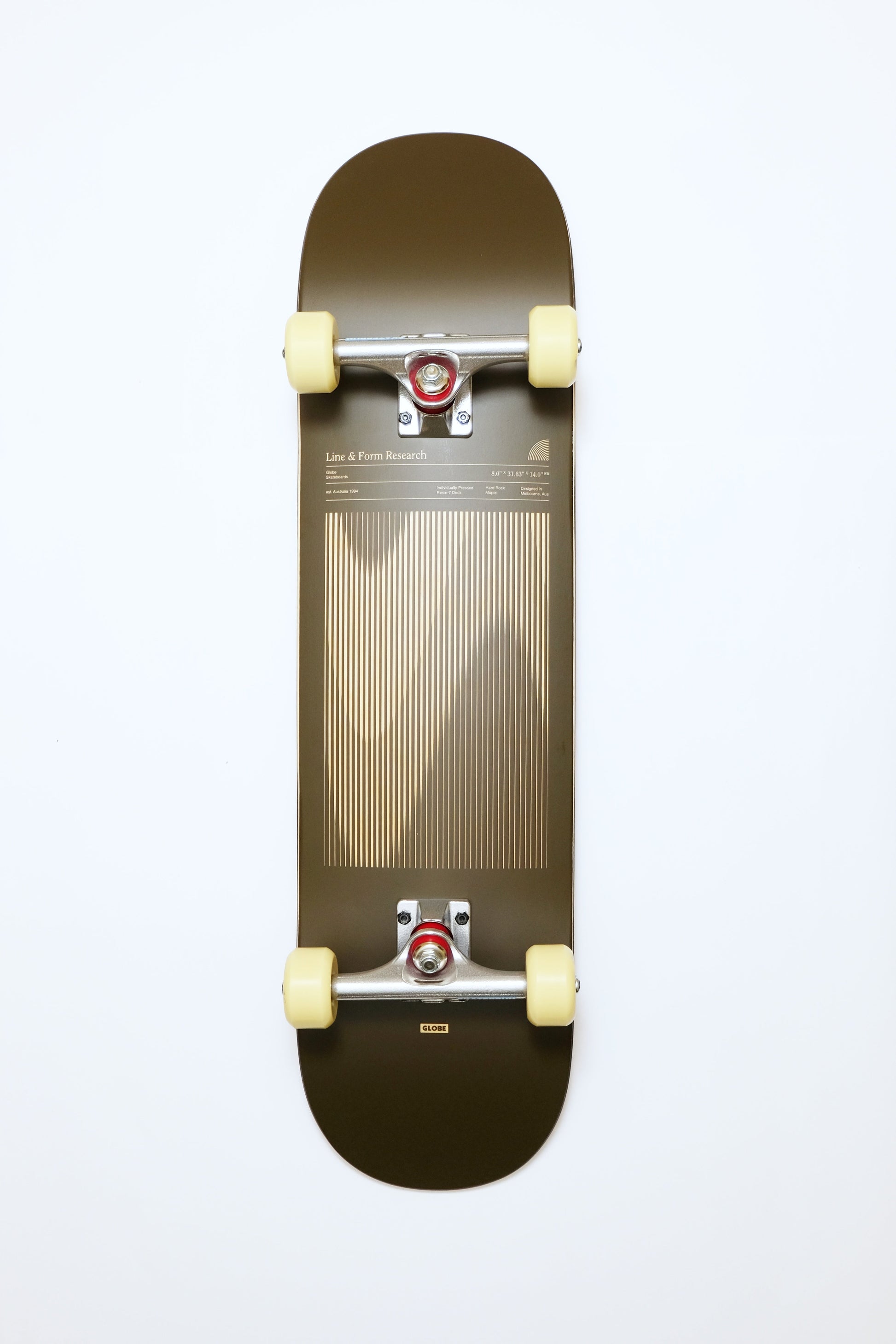 Globe G1 Lineform Olive skateboard - SkatebruhSG