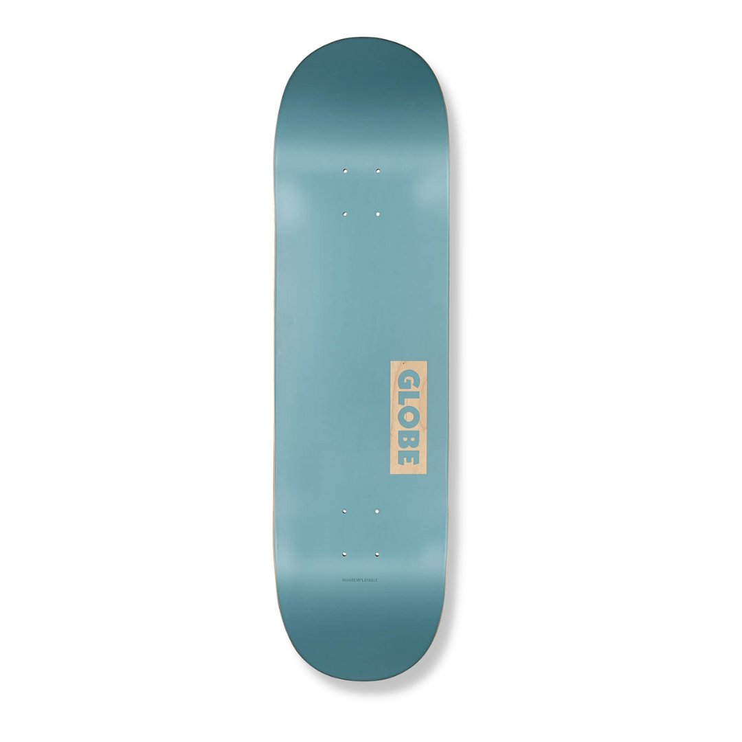 Globe Goodstock Steel Blue Skateboard deck - Custom Skateboard Builder - SkatebruhSG