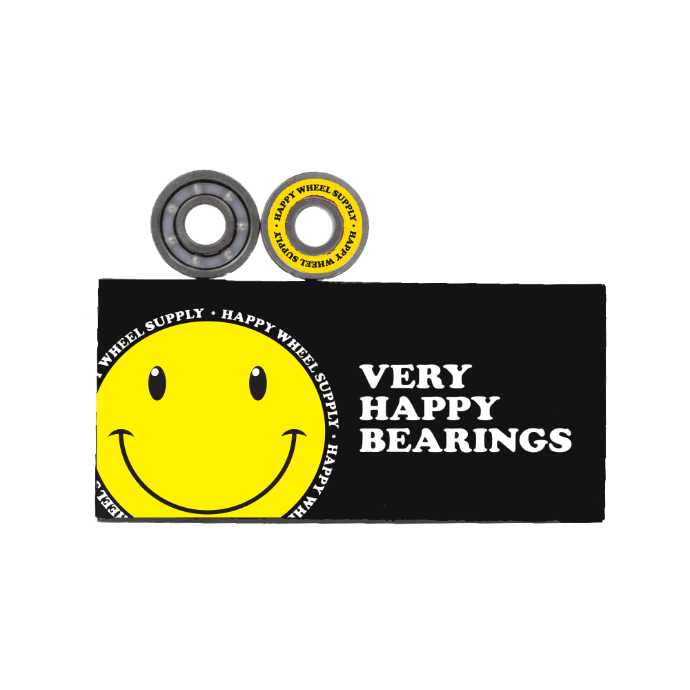 Happy Wheel Supply Abec-7 Bearings - Custom Skateboard Builder - SkatebruhSG
