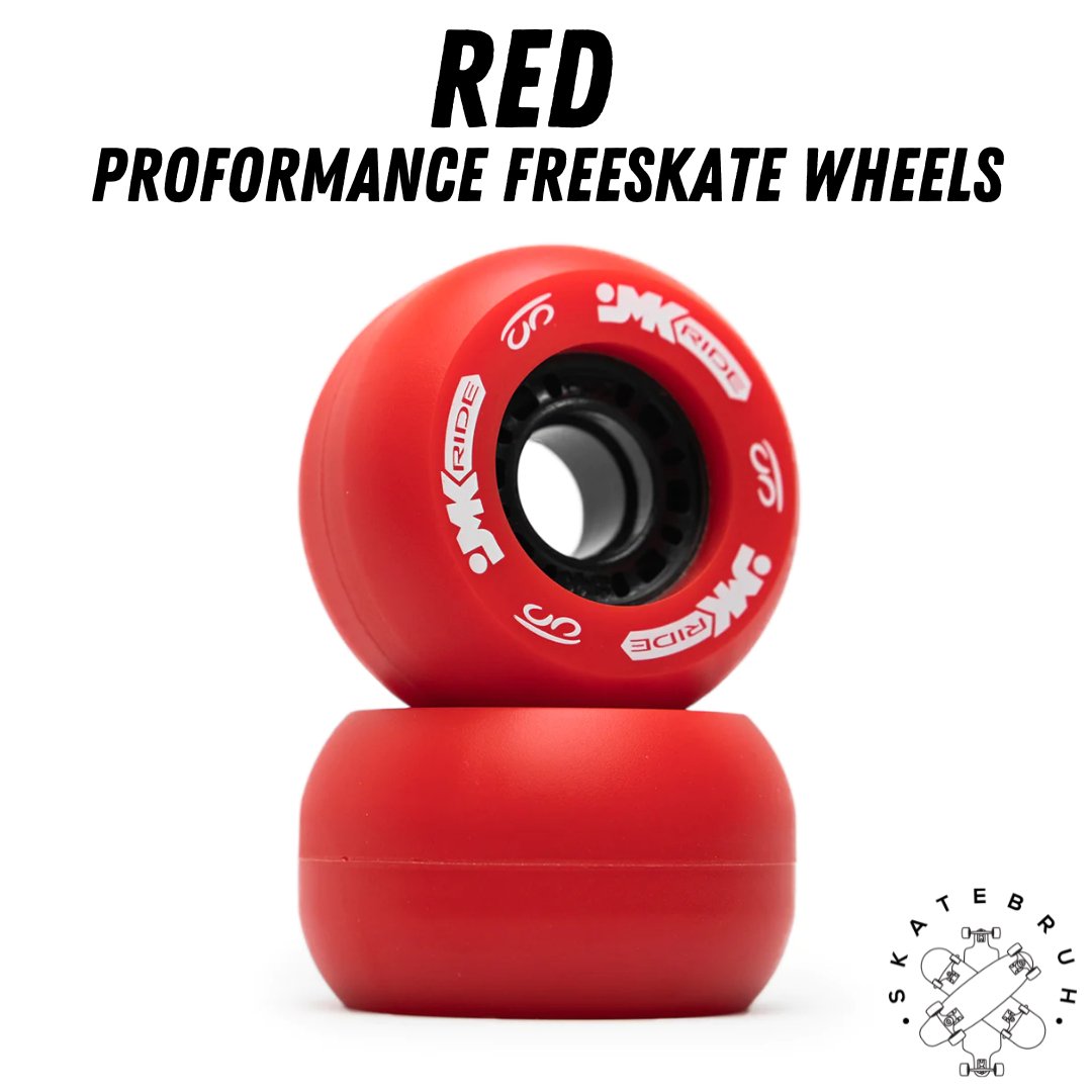 JMKRIDE Freeskate Wheels - set of 2 (Half Set) - SkatebruhSG