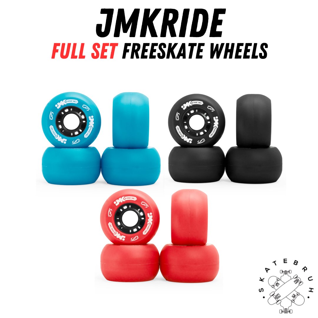 JMKRIDE Freeskate Wheels - set of 4 (Full Set) - SkatebruhSG