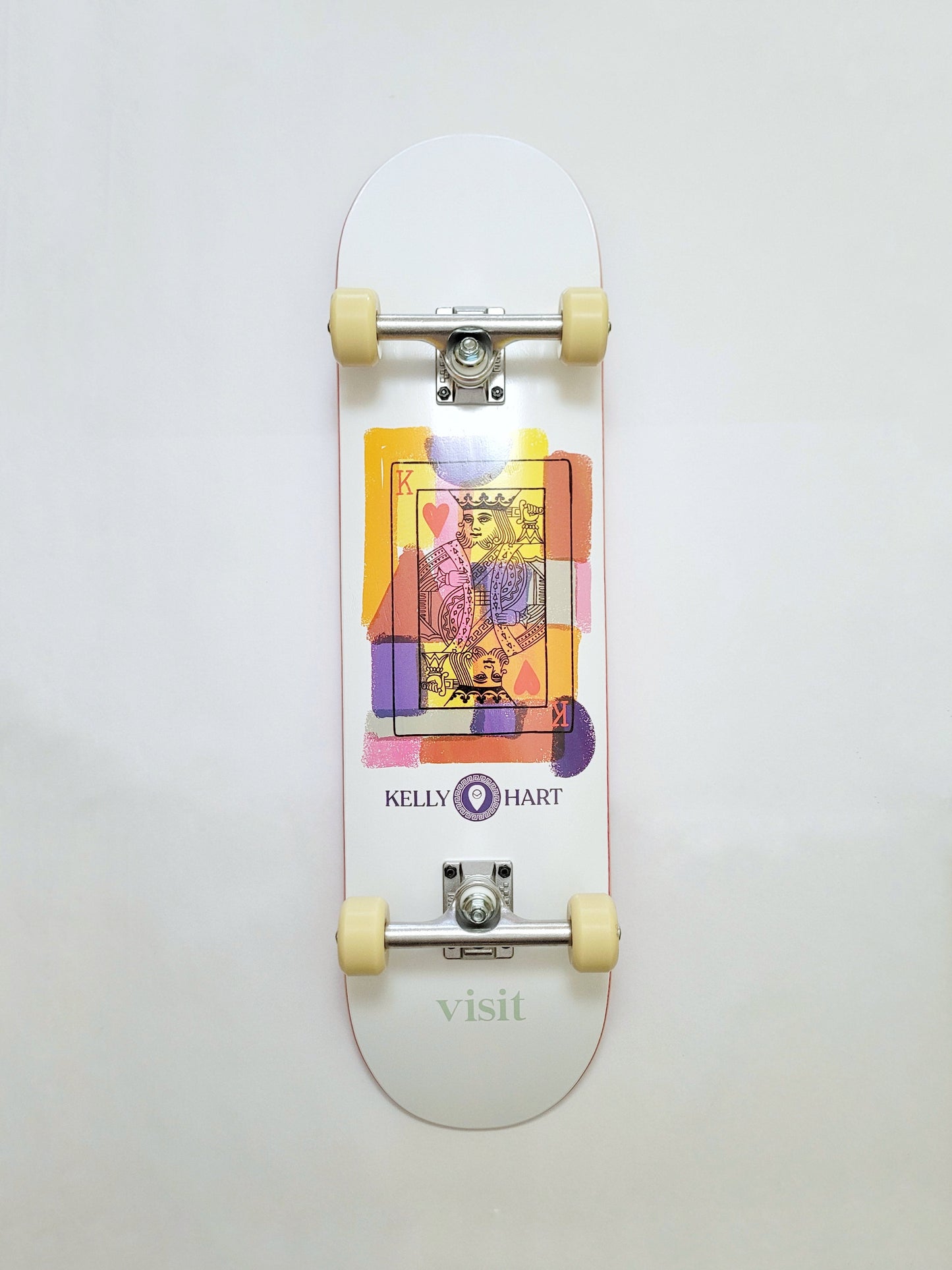 King of Harts Remix Visit Skateboard - SkatebruhSG