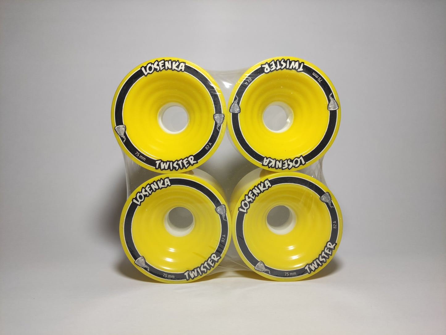 Losenka 75mm 82A Twister wheels - SkatebruhSG Singapore Skateshop