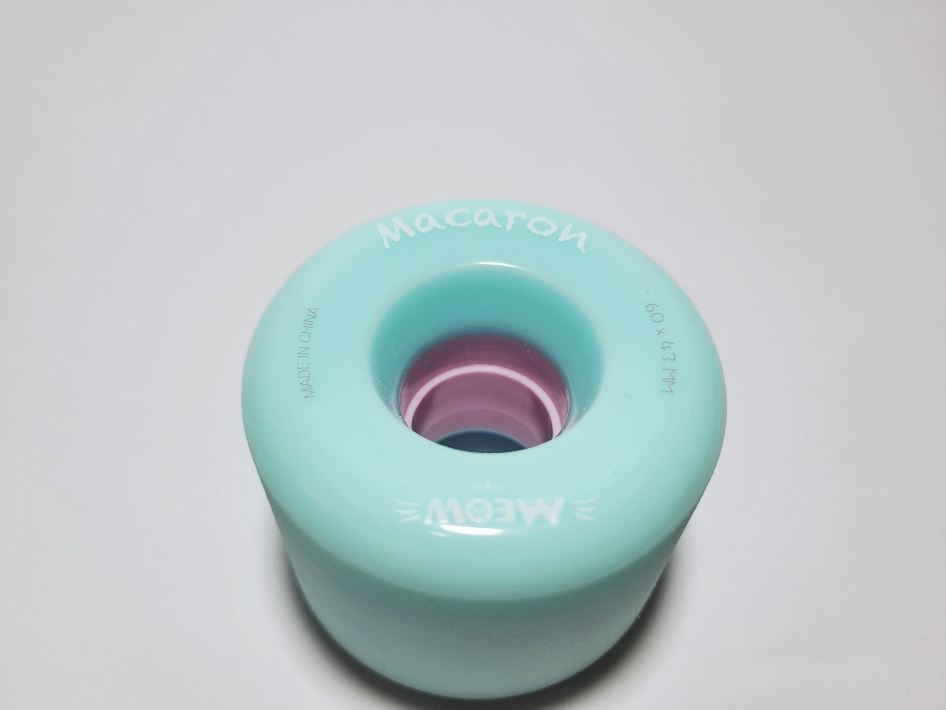 Pastel Blue Rebirth Macaron longboard / cruiser board wheels - SkatebruhSG