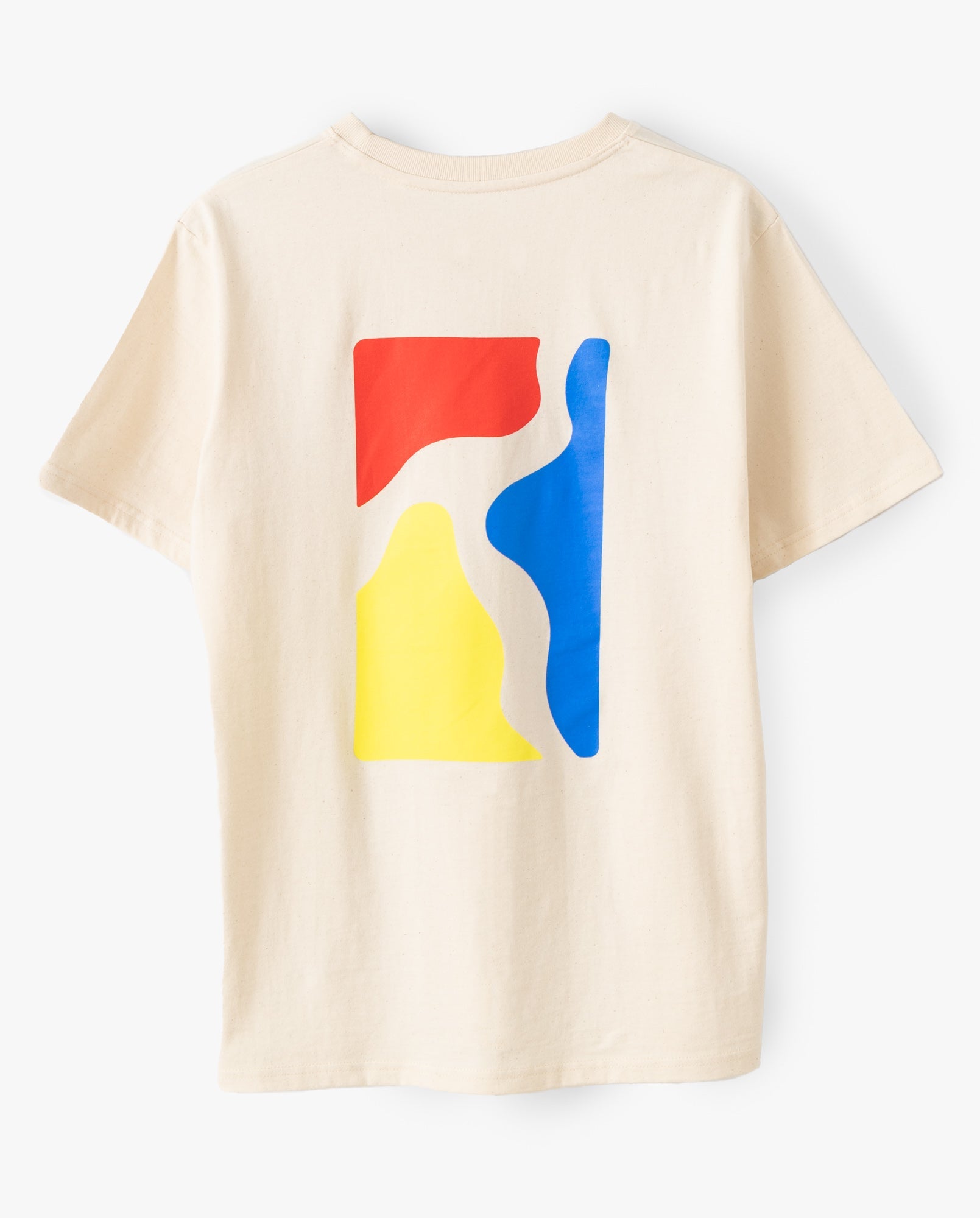 Poetic Collective Color Logo Tee - Natural White - SkatebruhSG