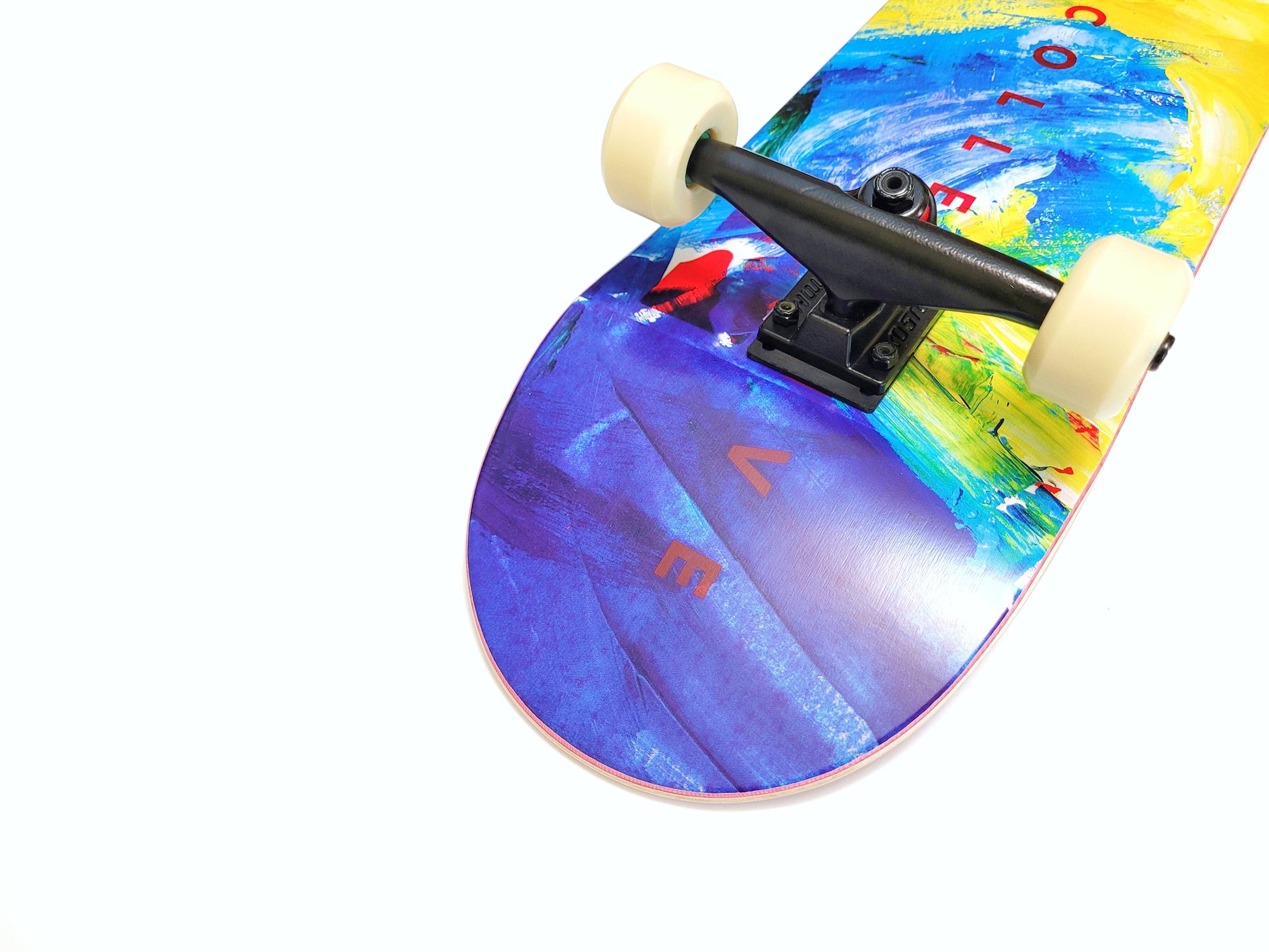 Poetic Collective 'Expression Blue' skateboard - SkatebruhSG