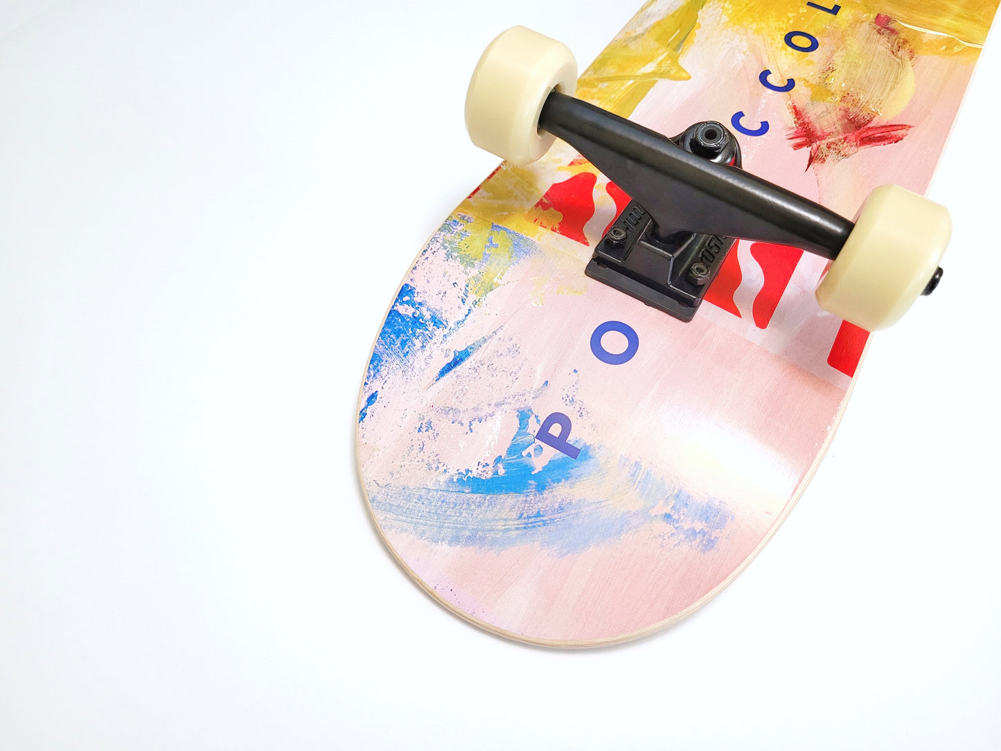 Poetic Collective 'Expression Pink' skateboard - SkatebruhSG