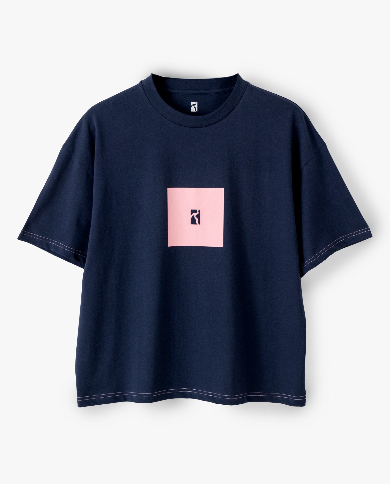 Poetic Collective Premium Box Tee - Navy - SkatebruhSG