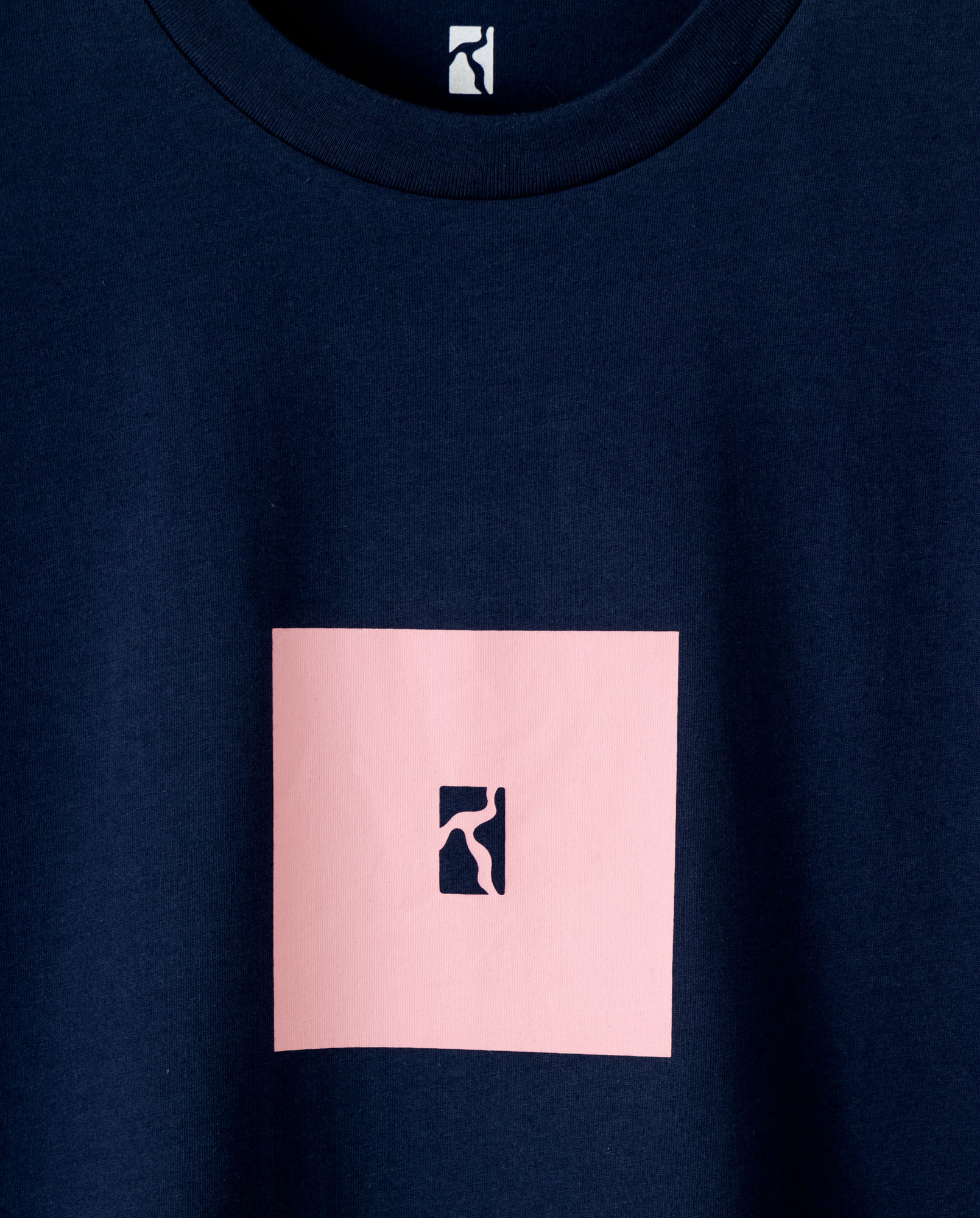 Poetic Collective Premium Box Tee - Navy - SkatebruhSG