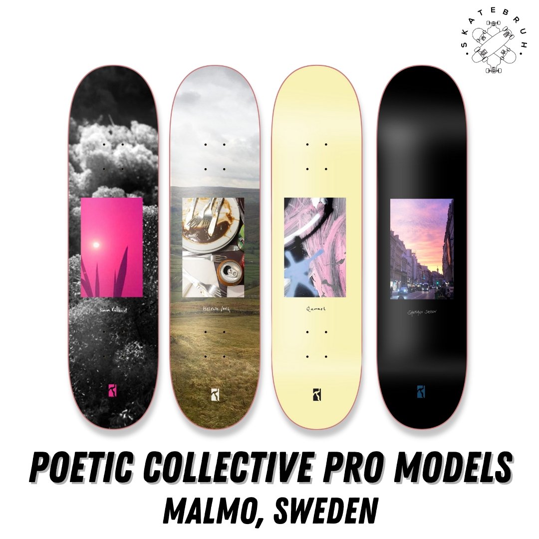 Poetic Helena - Frame Skateboard Deck - Custom Skateboard Builder - SkatebruhSG