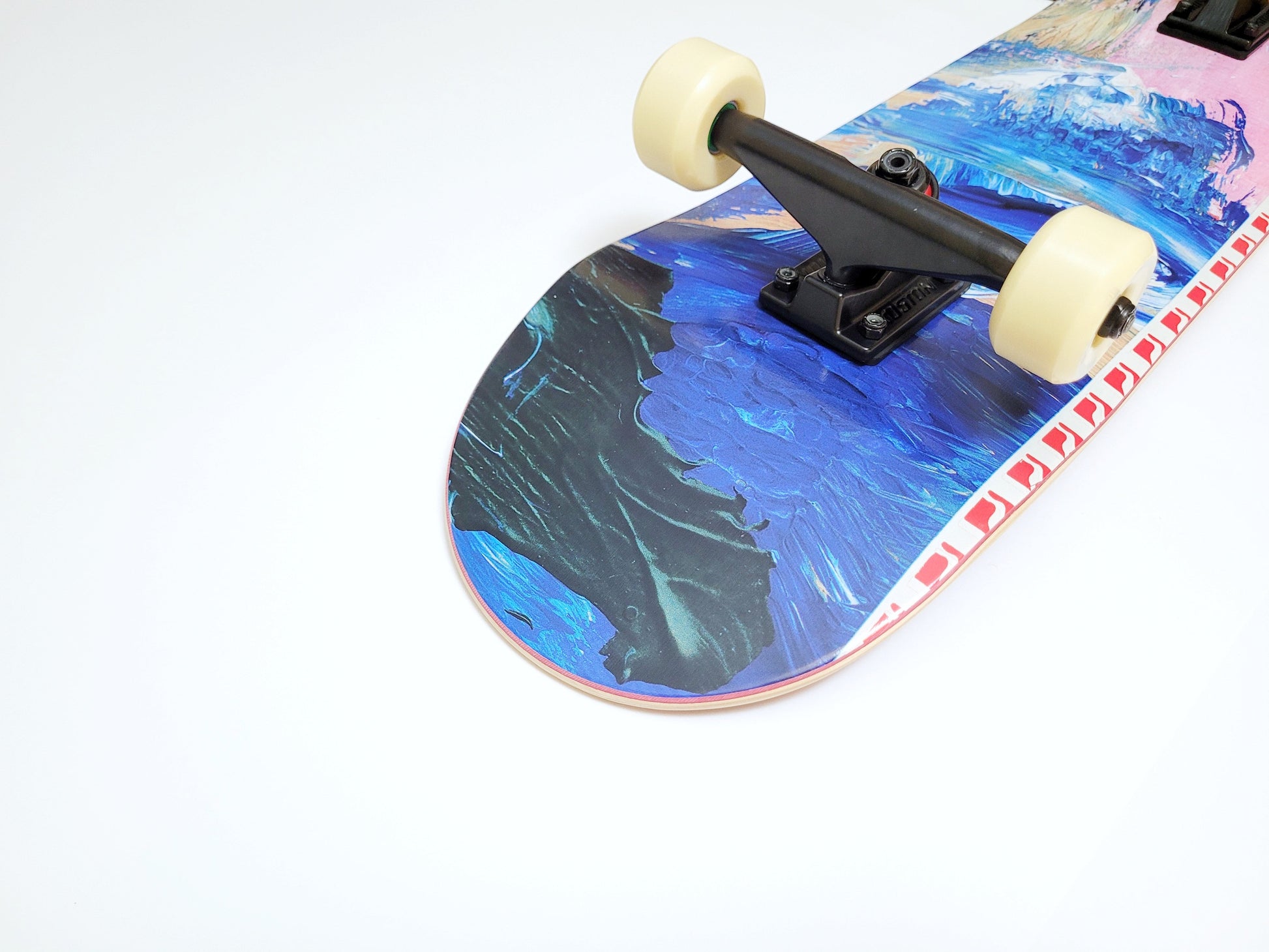 Poetic Max Blue skateboard - SkatebruhSG