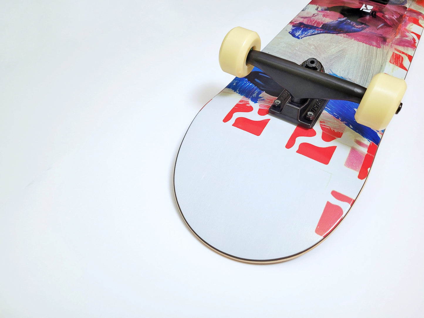 Poetic Max Red skateboard - SkatebruhSG