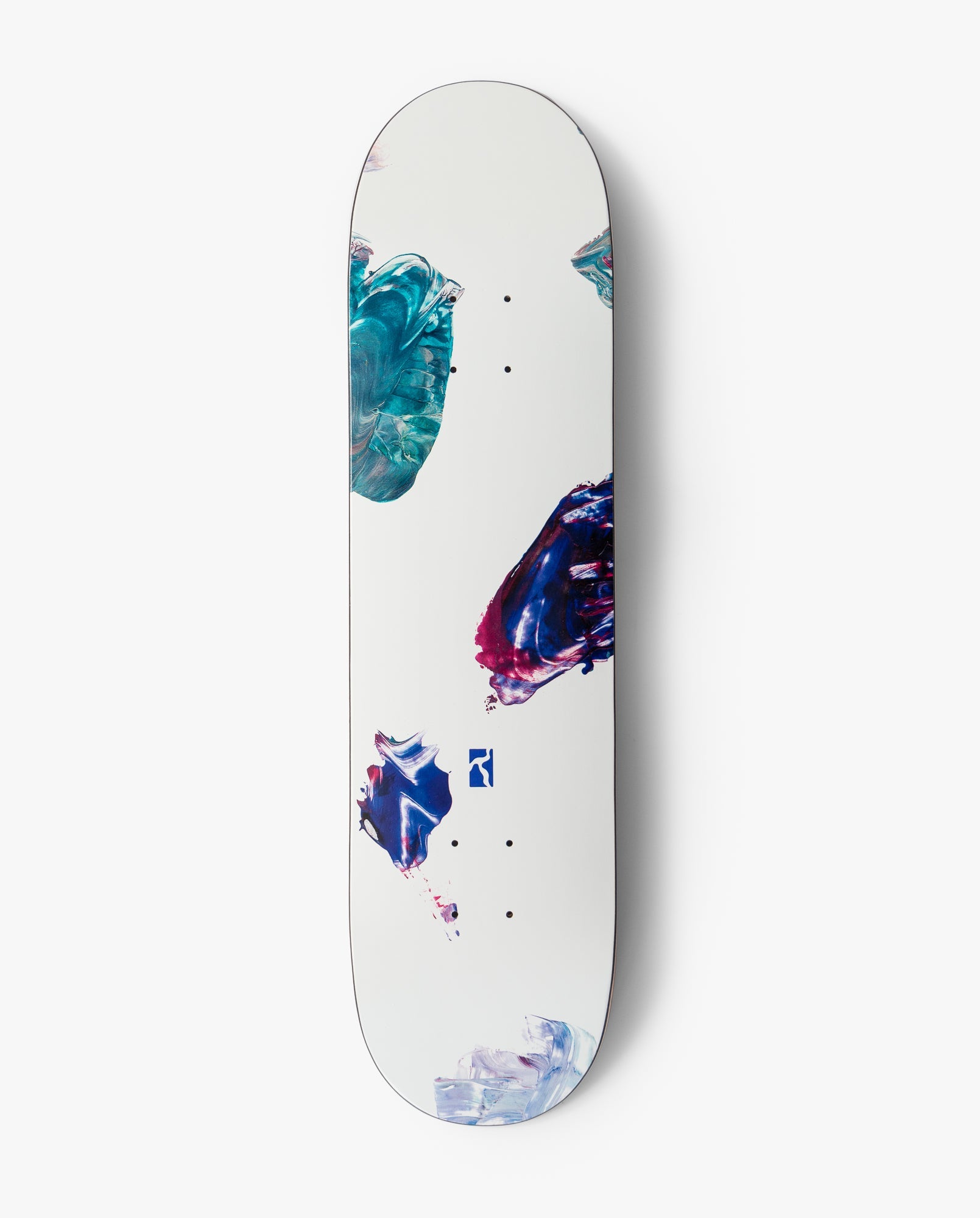 Poetic Palette Blue Skateboard Deck - SkatebruhSG