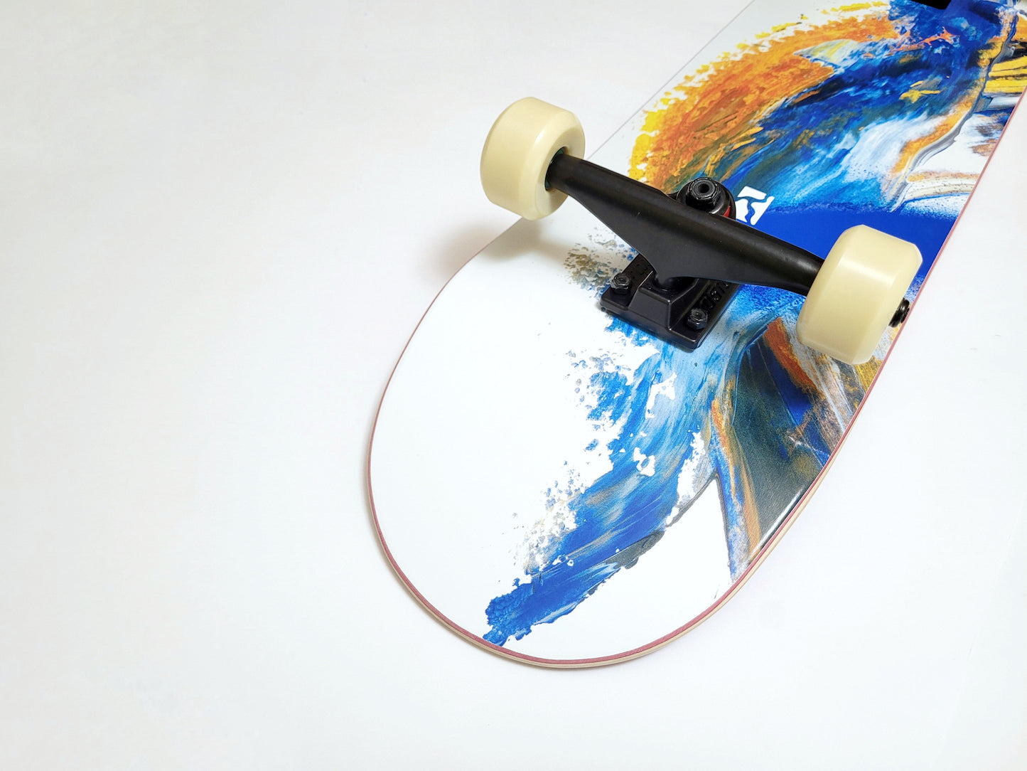 Poetic Spray Wave 'Left' Skateboard - SkatebruhSG