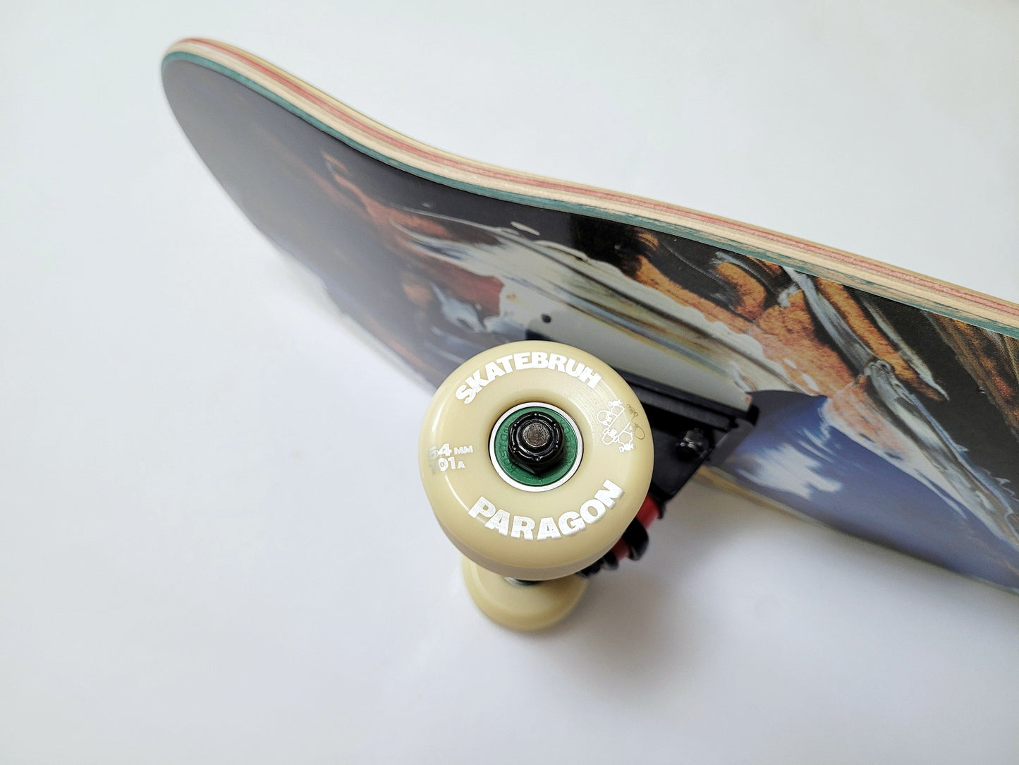 Poetic Spray Wave 'Middle' Skateboard - SkatebruhSG