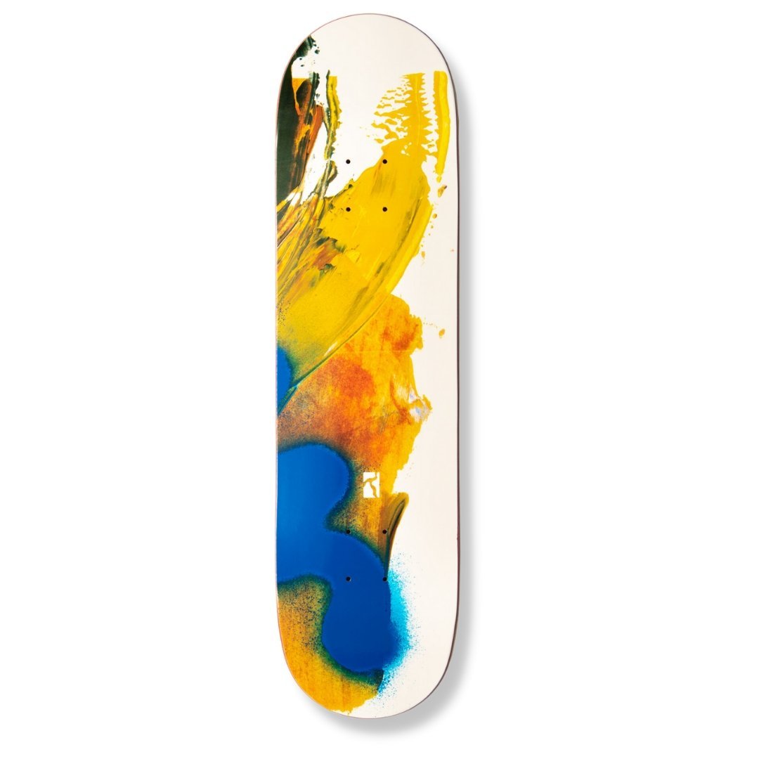 Poetic Spray Wave 'Right' Skateboard Deck Custom Skateboard Builder