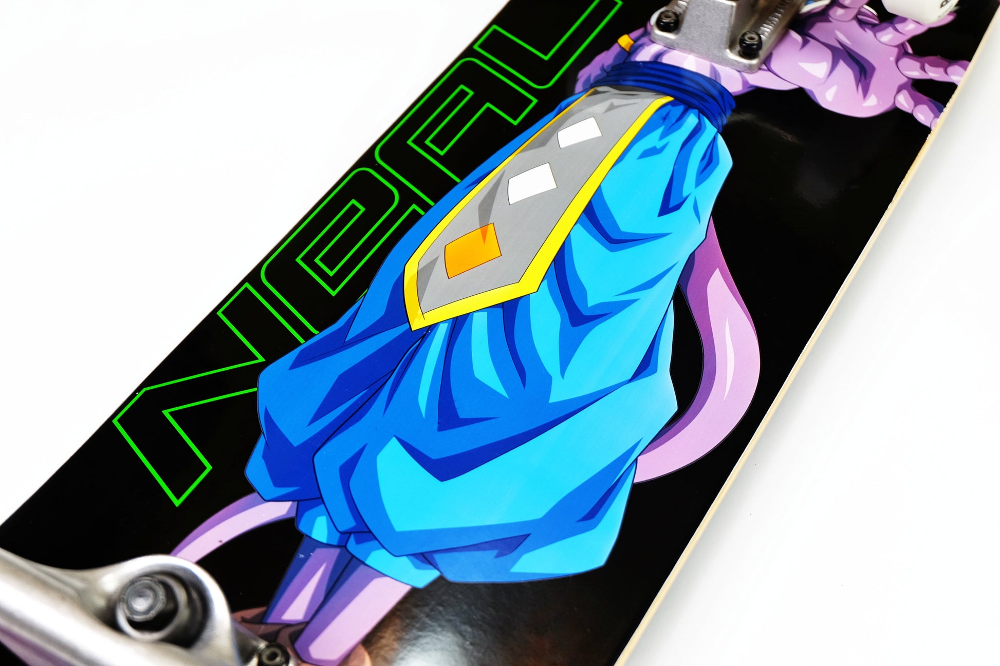 Primitive X Dragon Ball Z Beerus Skateboard - SkatebruhSG