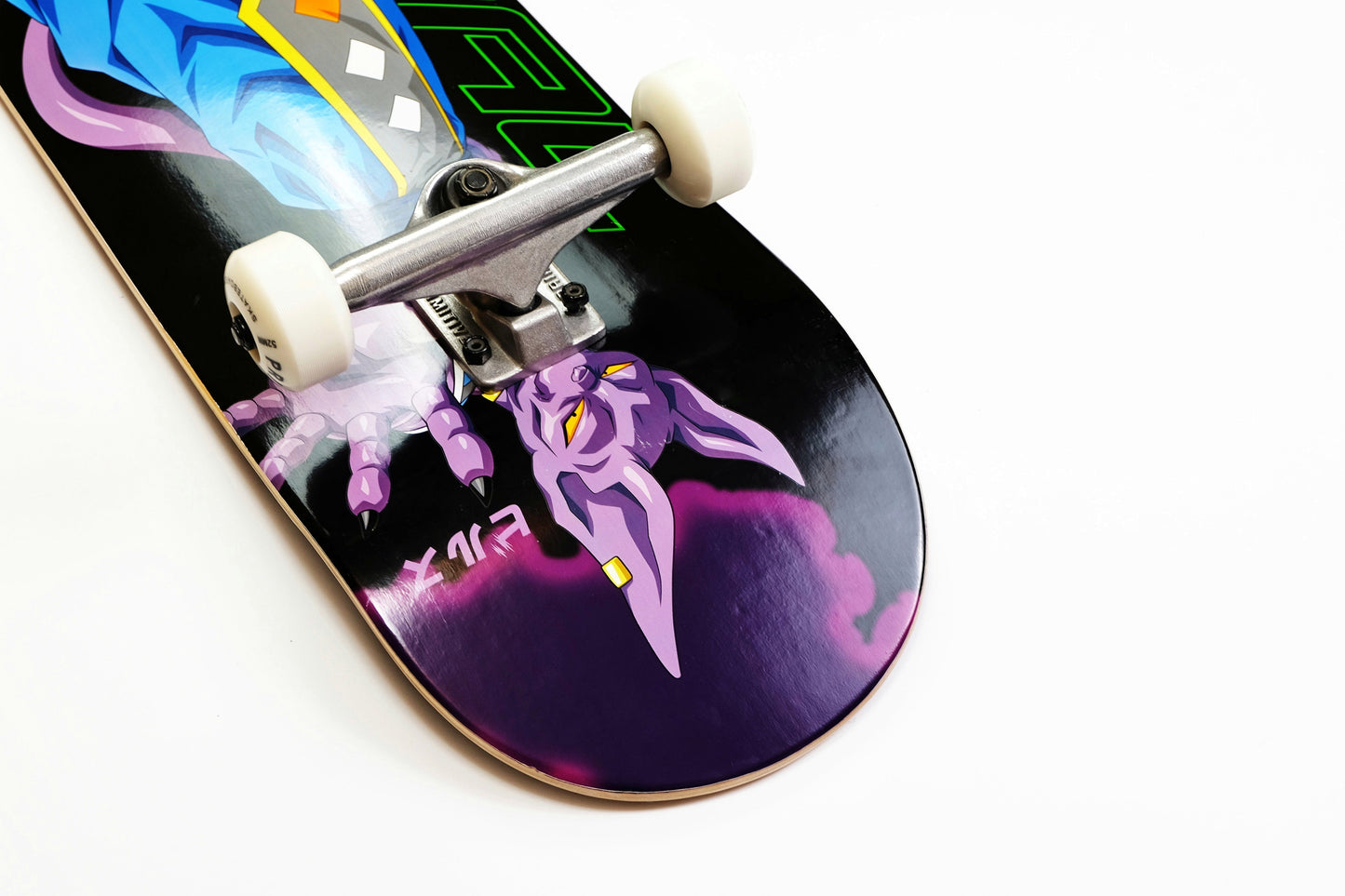 Primitive X Dragon Ball Z Beerus Skateboard - SkatebruhSG