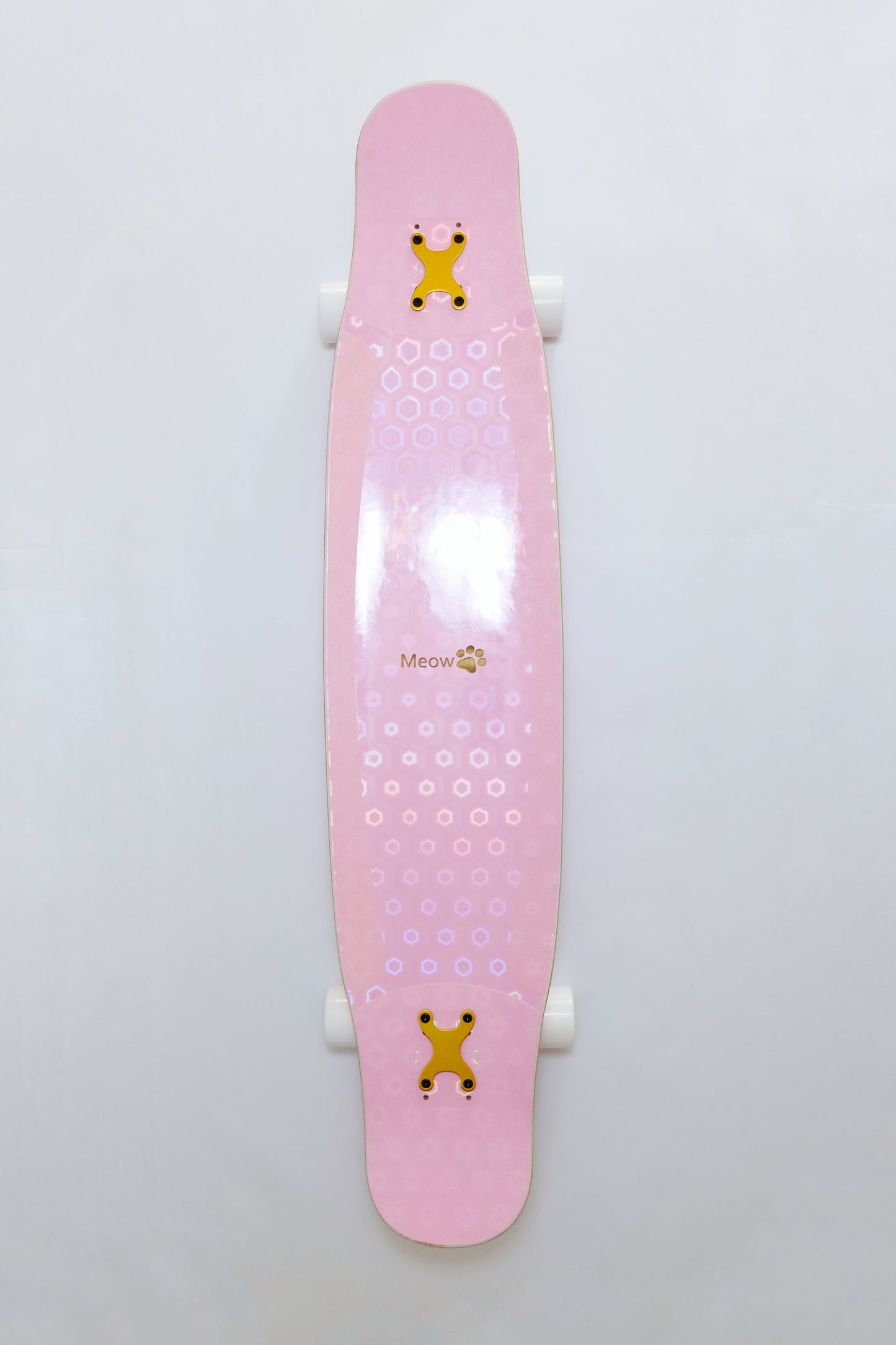 Rebirth 44.5" Laser Pink Candy Longboard - SkatebruhSG