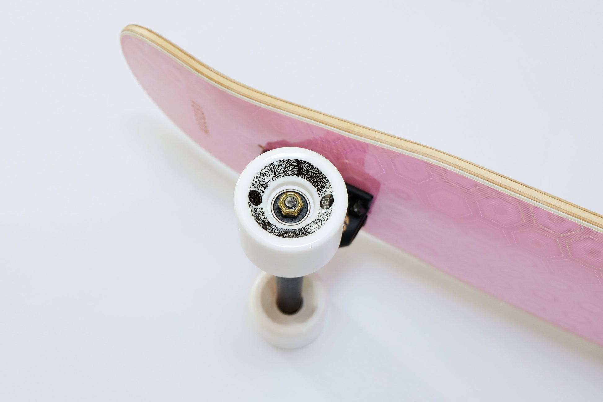 Rebirth 44.5" Laser Pink Candy Longboard - SkatebruhSG