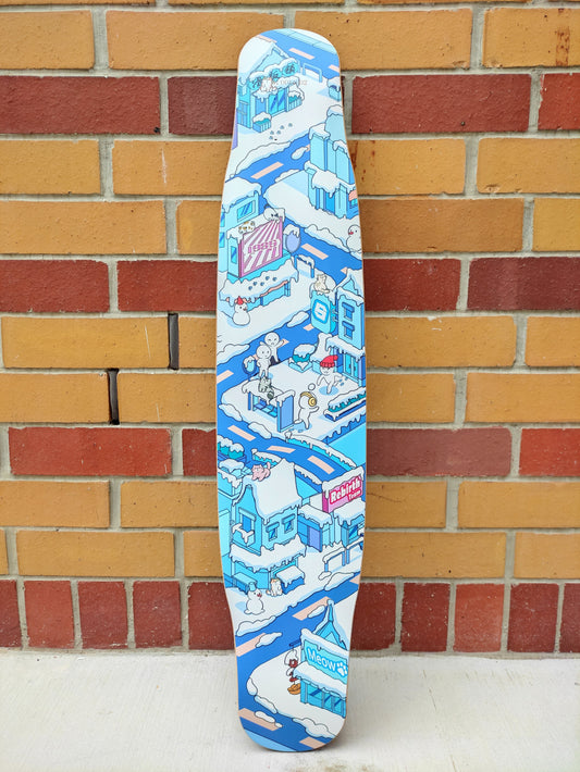 Rebirth 44.5" Skate City Longboard deck - SkatebruhSG Singapore Skateshop