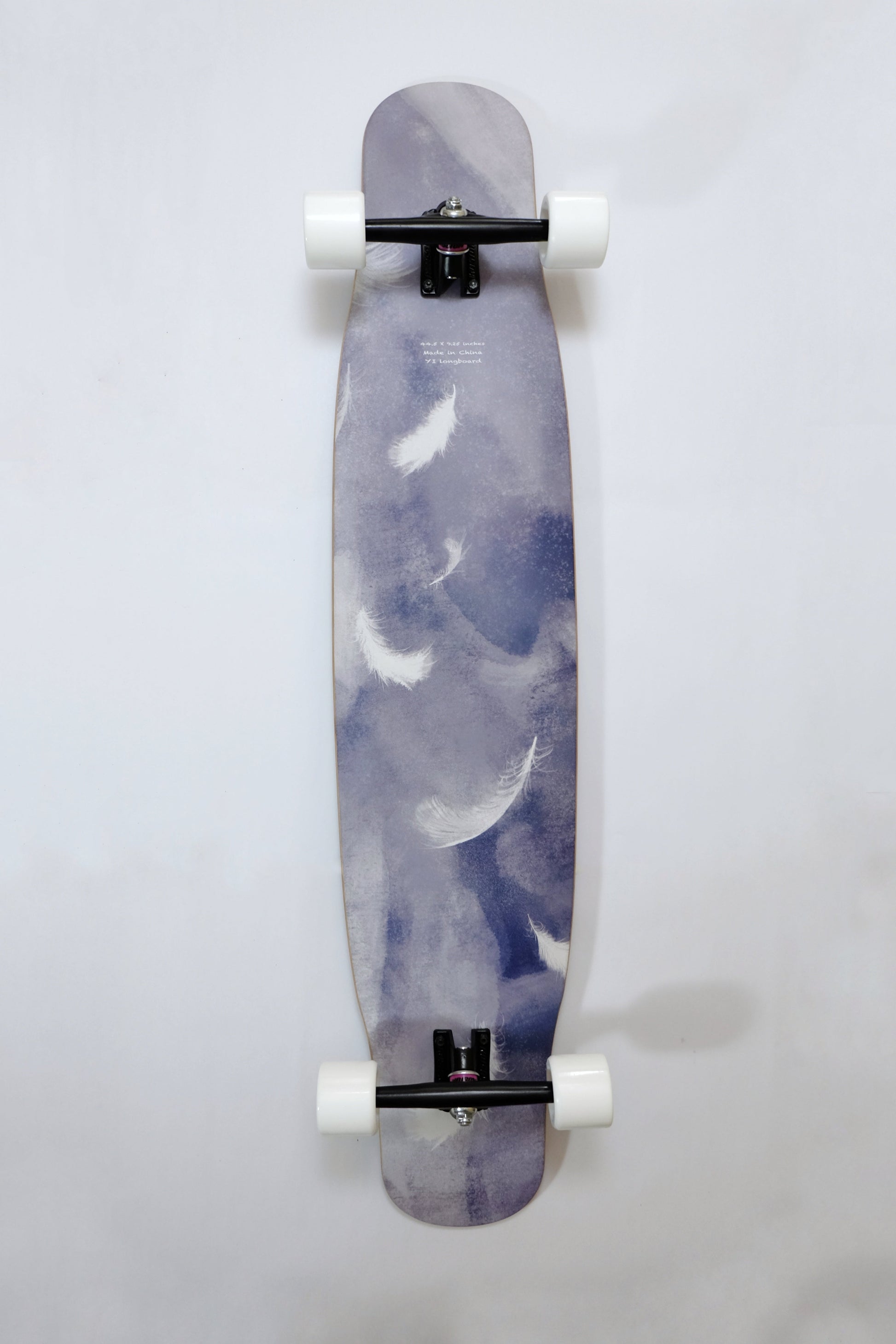 Rebirth Koston Purple Feather longboard - SkatebruhSG