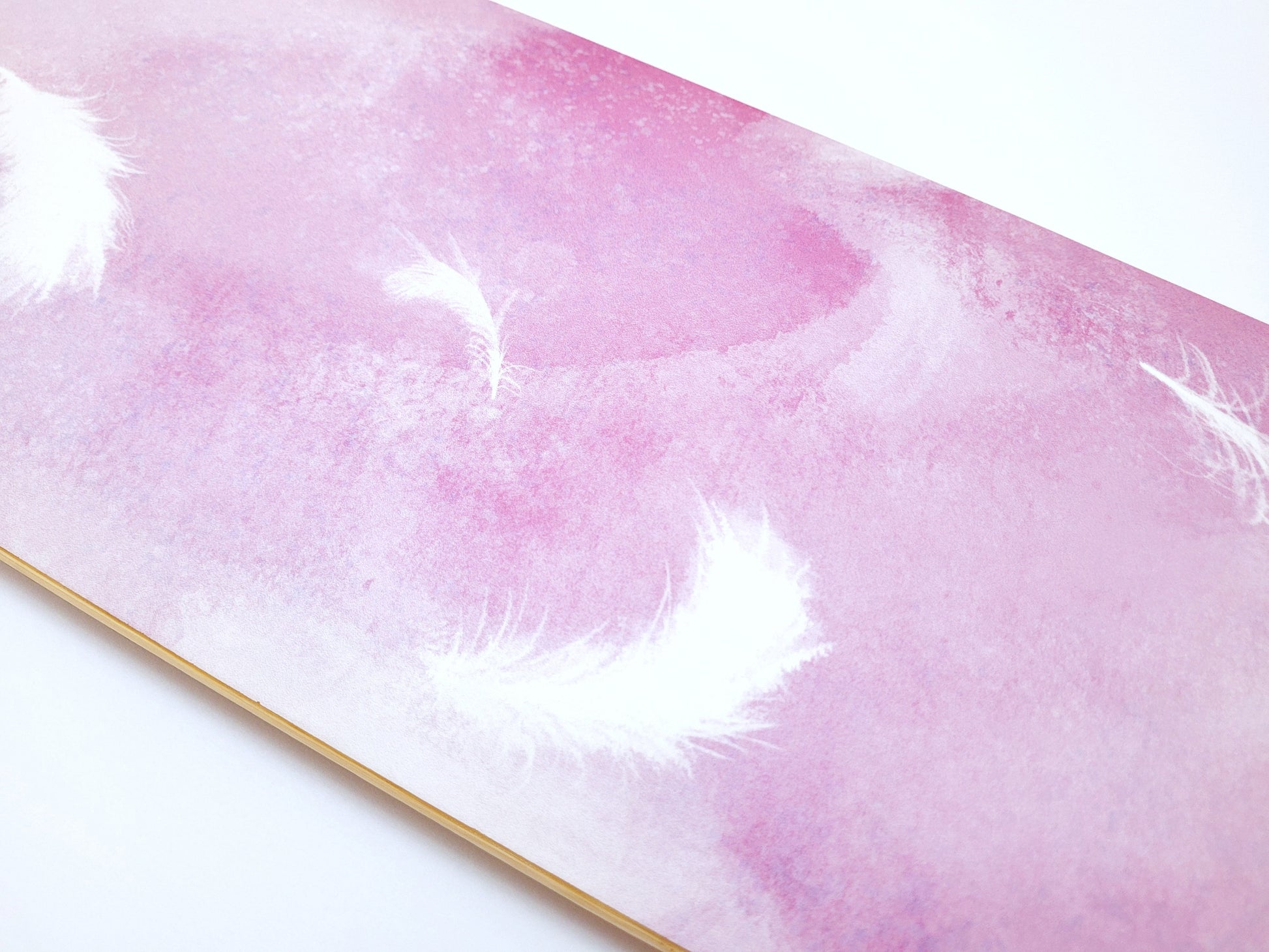 Rebirth Pink Feather longboard - SkatebruhSG