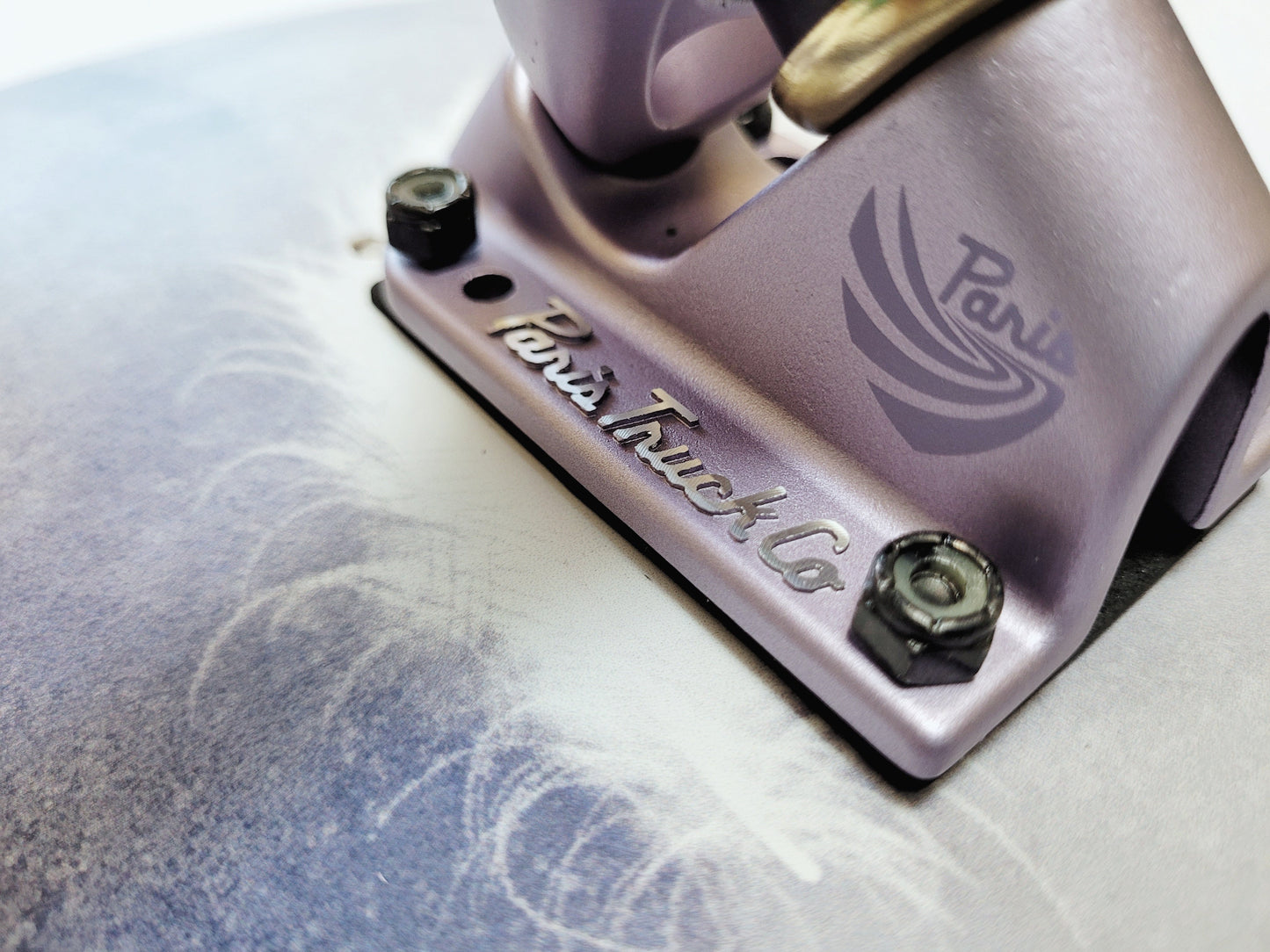 Rebirth Purple Feather longboard - SkatebruhSG