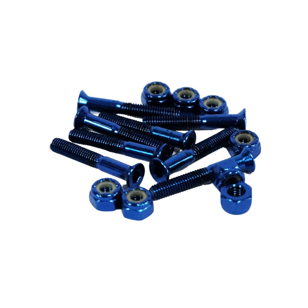 Skatebruh Deez Nuts Ocean blue Hardware - Custom Longboard Builder - SkatebruhSG