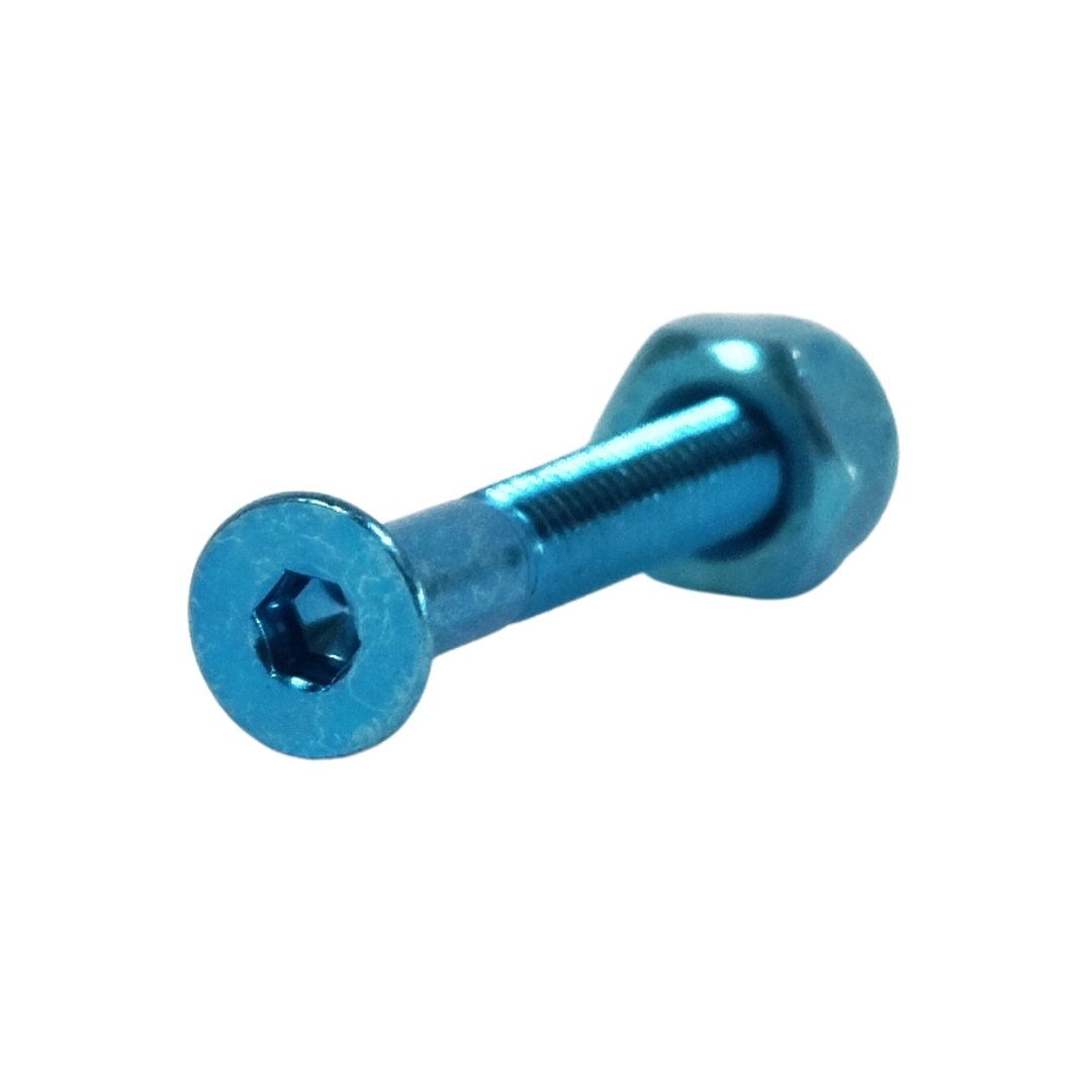Skatebruh Deez Nuts Sky blue Hardware - Custom Longboard Builder - SkatebruhSG