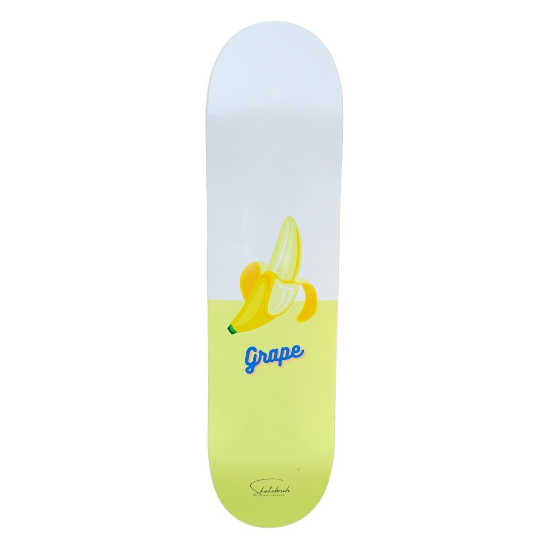 Skatebruh Mixed Fruits Banana 8.0" skateboard deck - Custom Skateboard Builder - SkatebruhSG