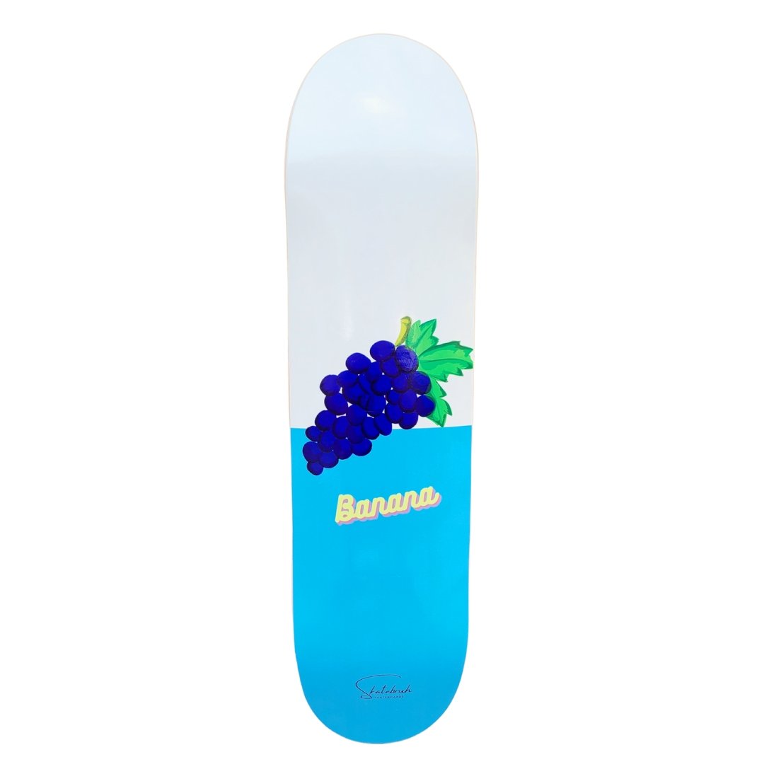 Skatebruh Mixed Fruits Grape 8.0" skateboard deck - SkatebruhSG