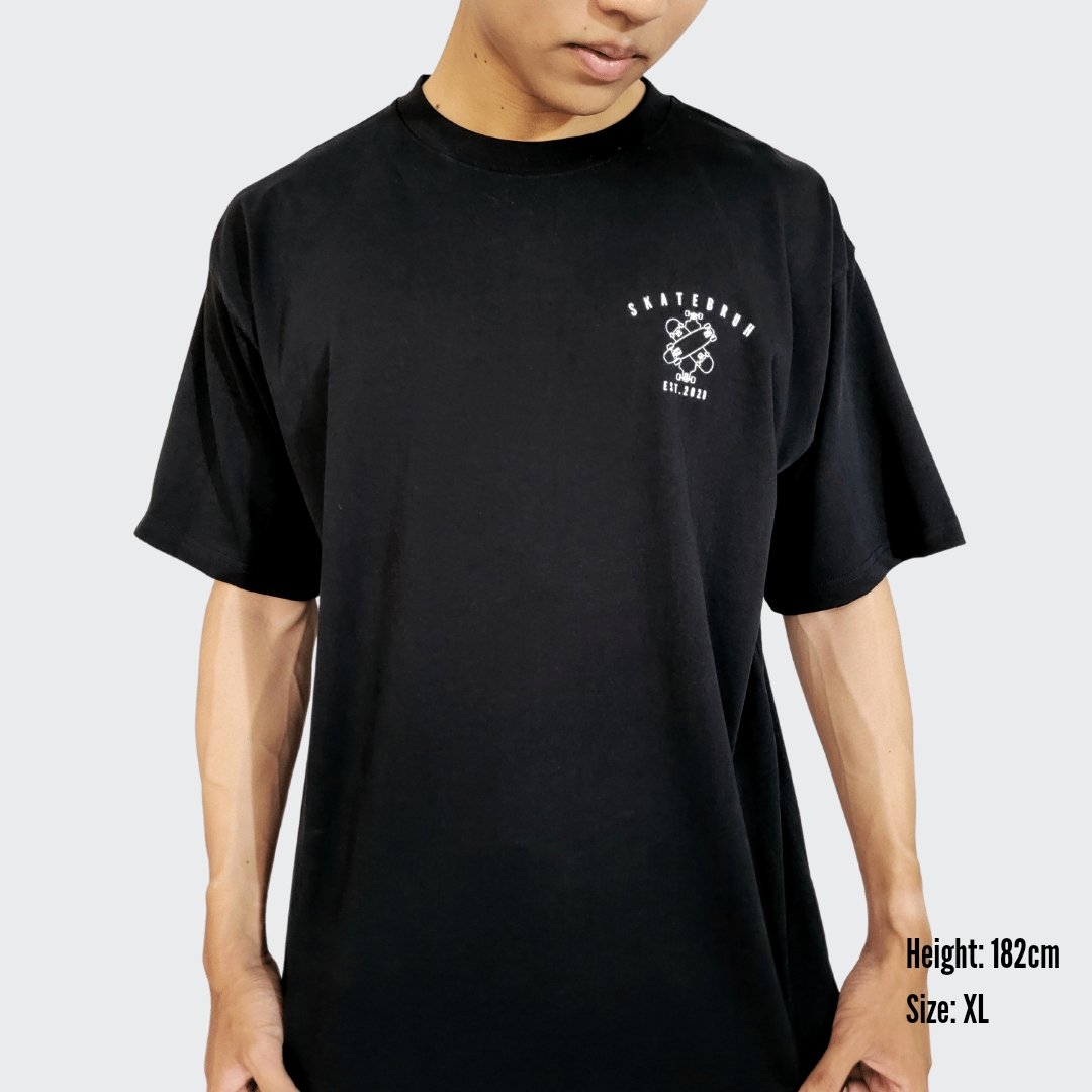 Skatebruh Oversized Crew Tee - SkatebruhSG