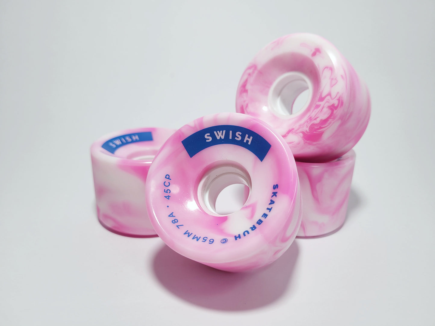 Skatebruh Raspberry Blizzard Swish Longboard Wheels - Custom Longboard Builder - SkatebruhSG