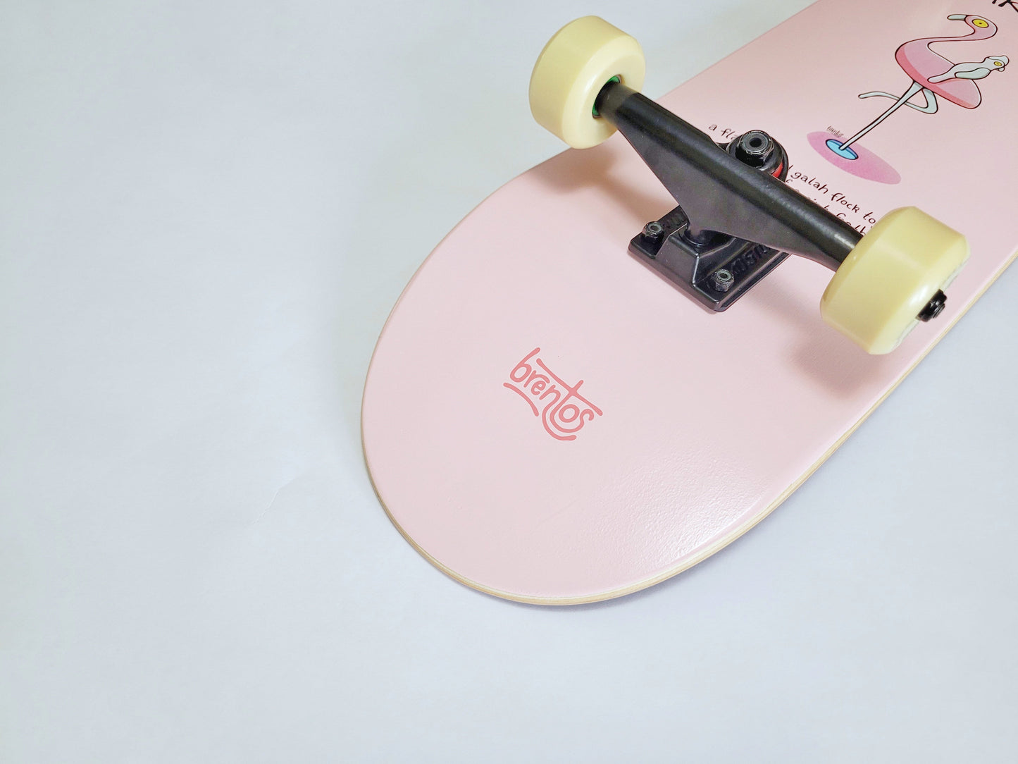 Sweetheart Flamingo Skateboard - SkatebruhSG