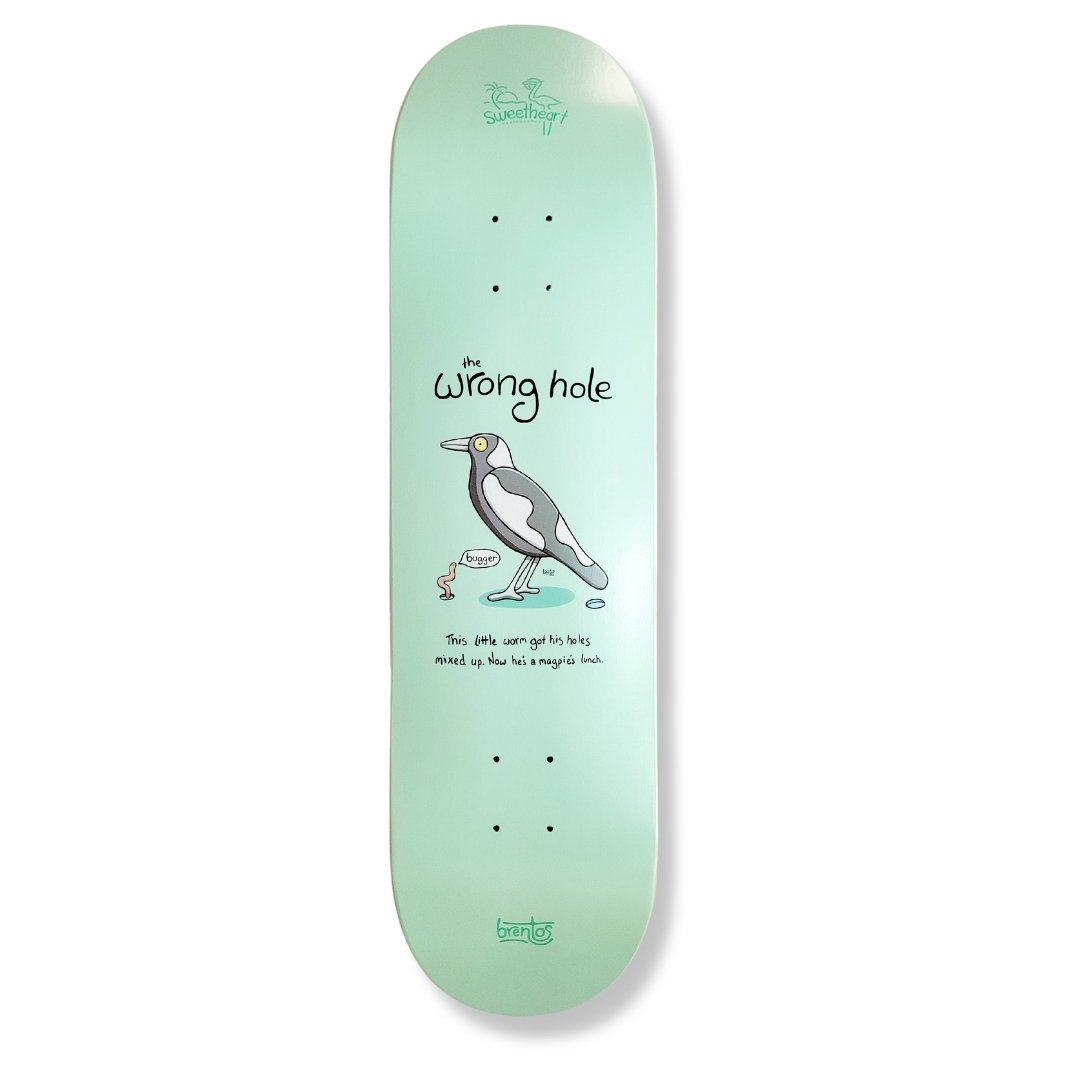 Sweetheart Magpie 8.25" skateboard deck - Custom Skateboard Builder - SkatebruhSG