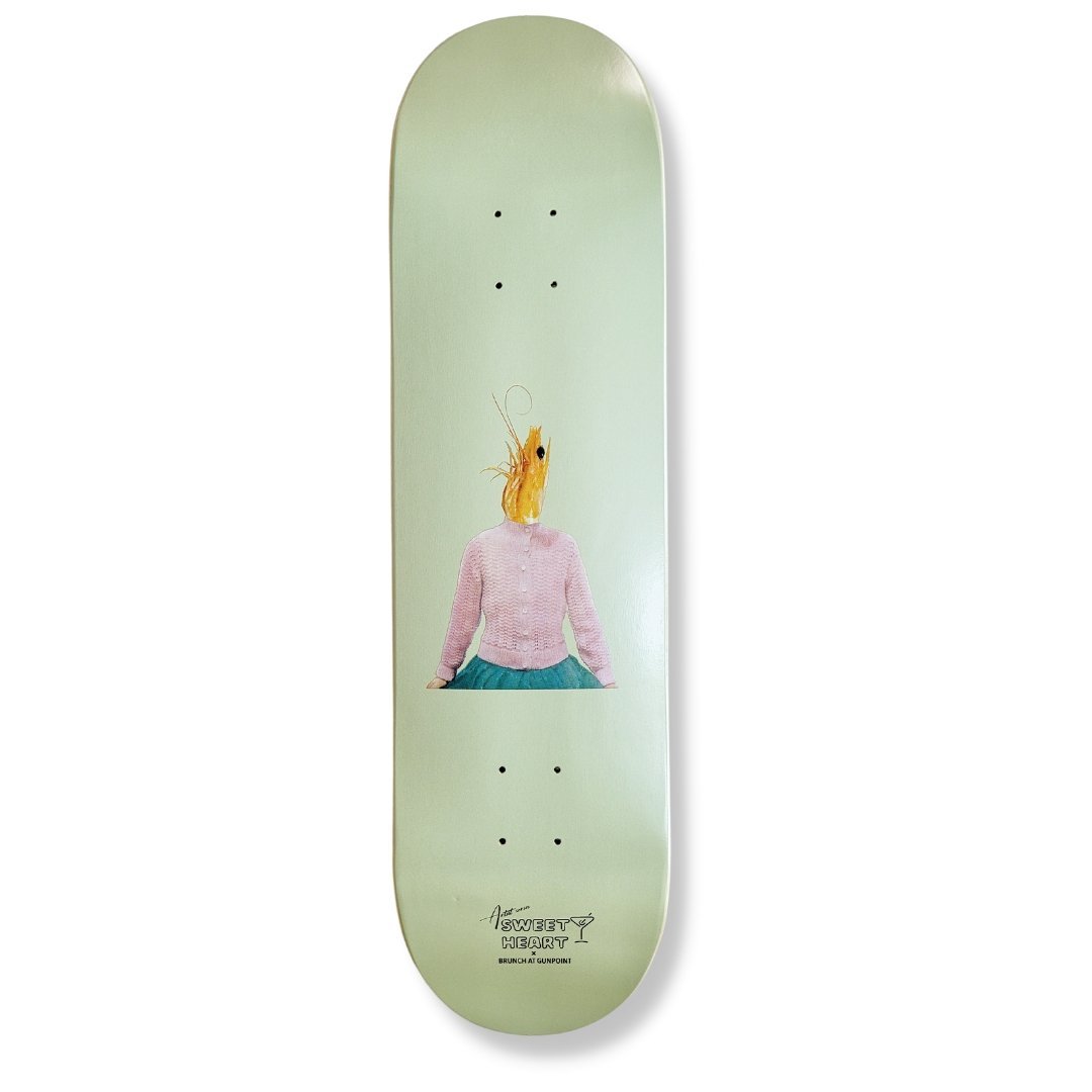 Sweetheart Prawn 8.25" skateboard deck - Custom Skateboard Builder - SkatebruhSG