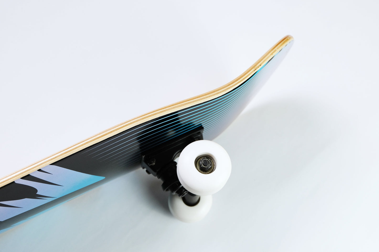 Uber Blue Logo Skateboard - SkatebruhSG