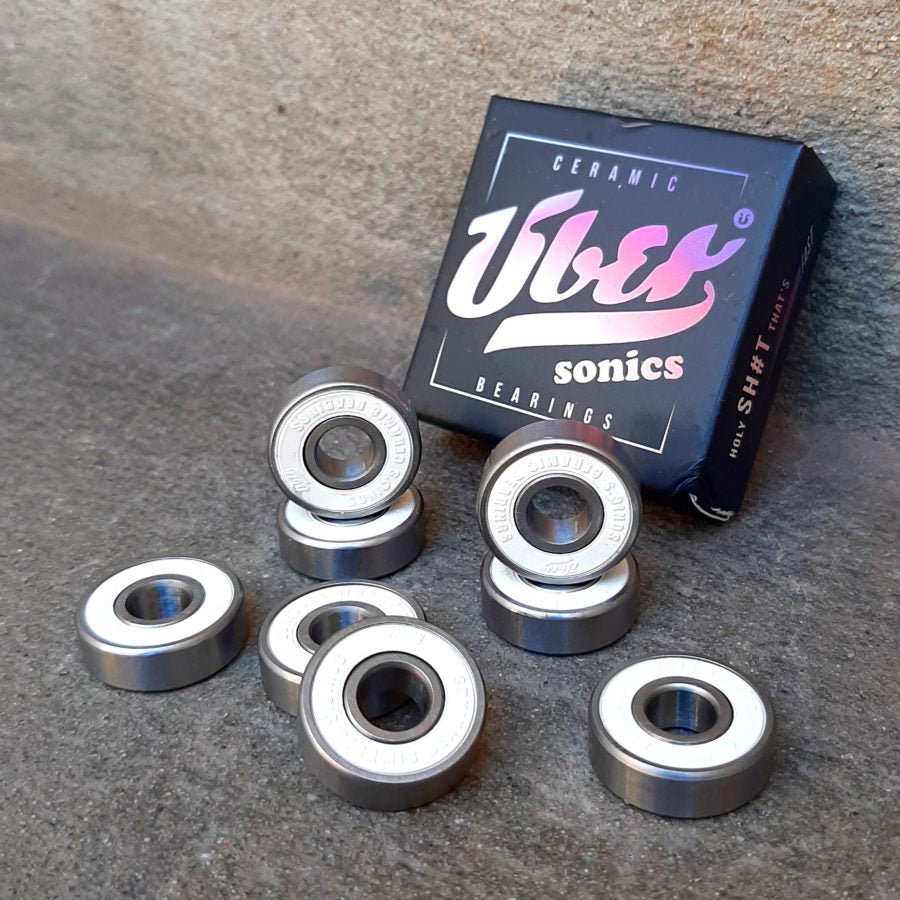 Uber Ceramic Sonics skateboard bearings - SkatebruhSG