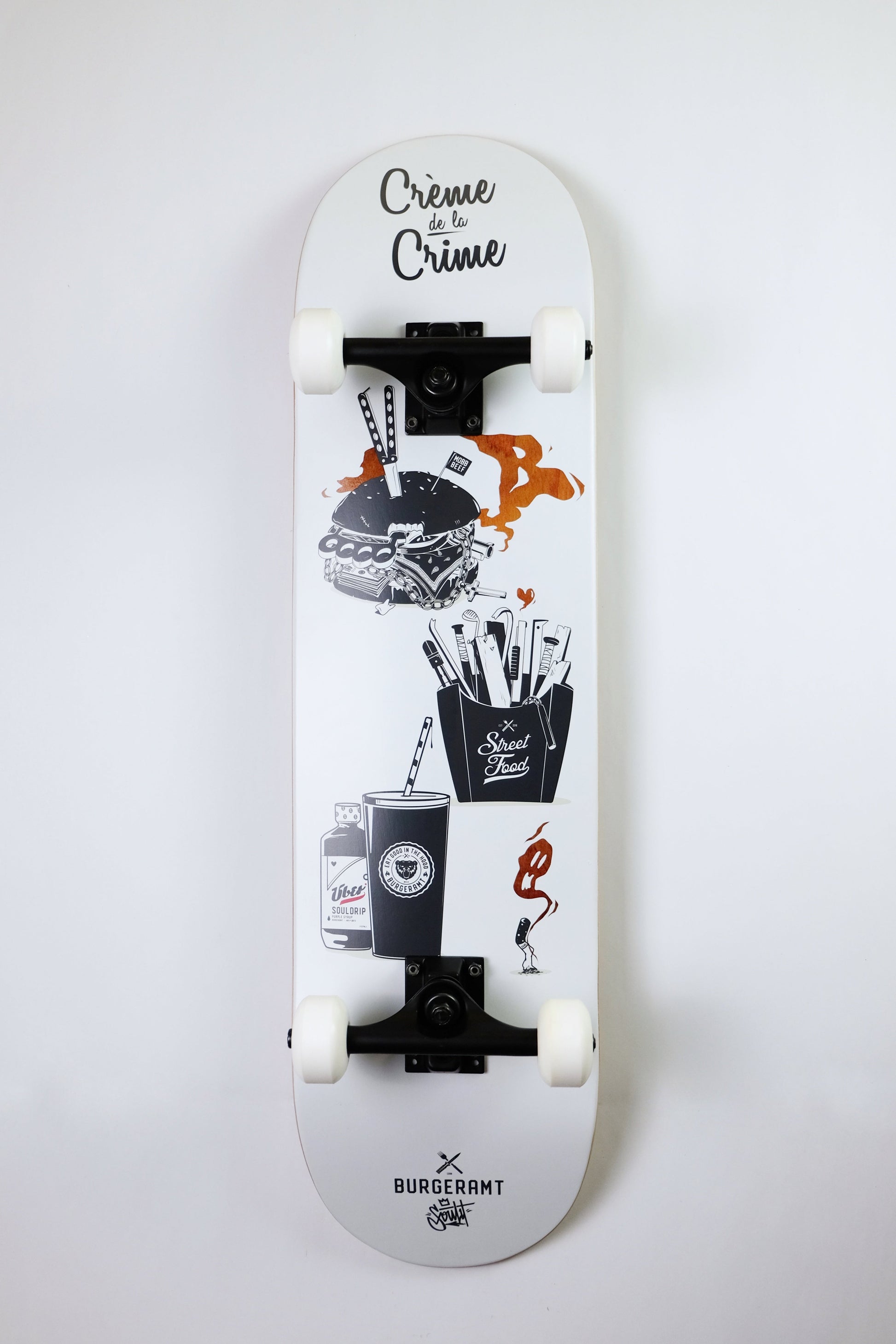 Uber Creme De La Crime Skateboard - SkatebruhSG