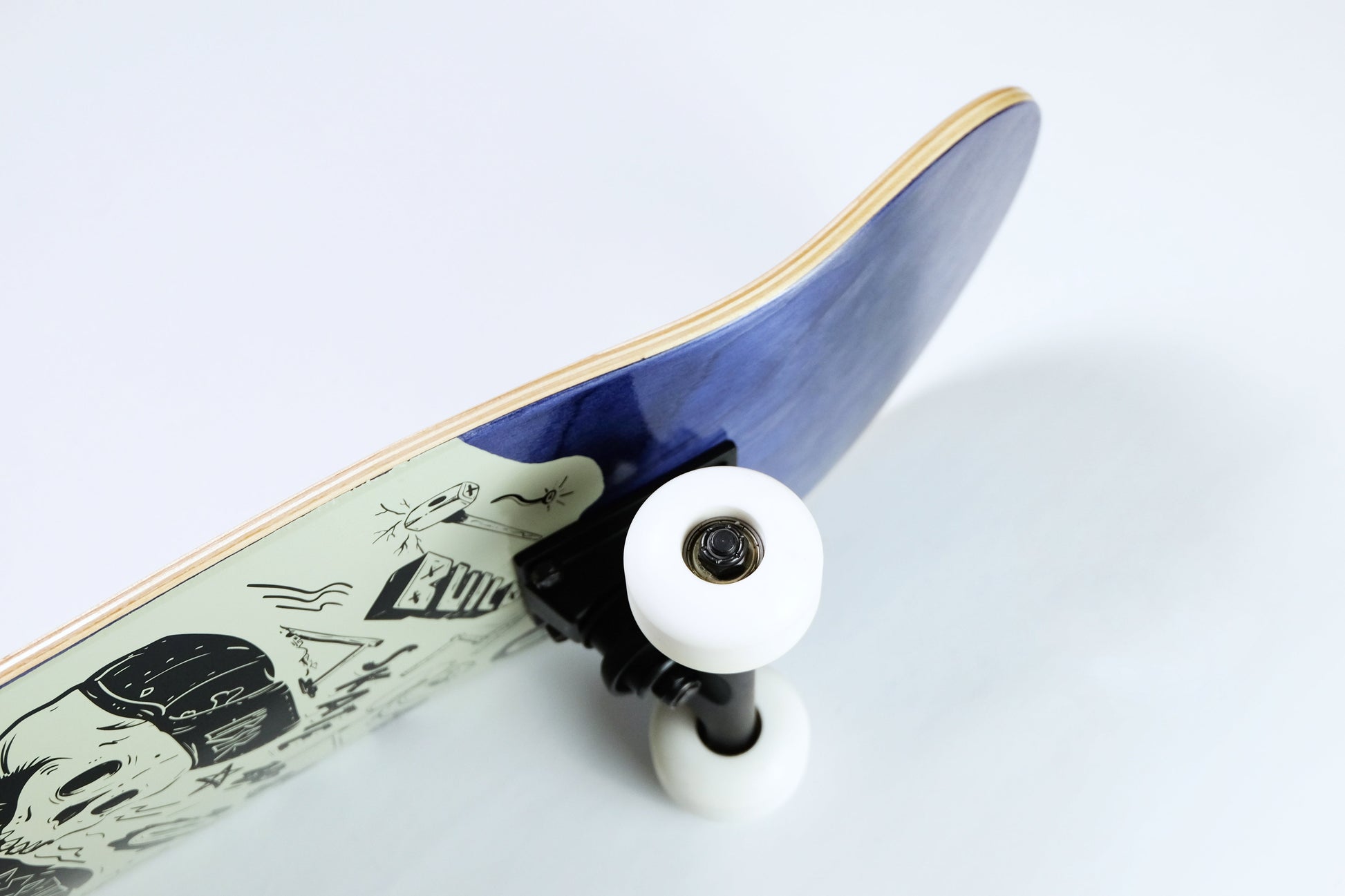 Uber DIY Blue Skateboard - SkatebruhSG
