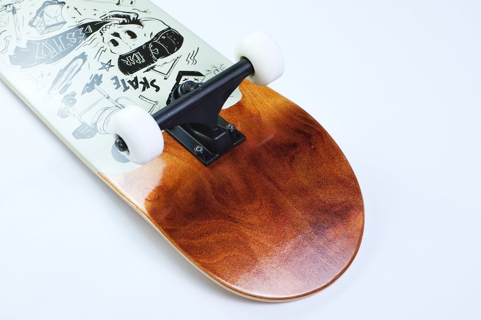 Uber DIY Brown Skateboard - SkatebruhSG