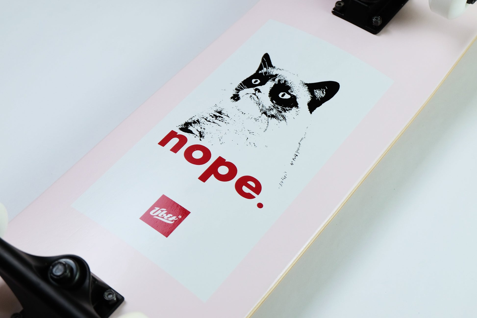 Uber Grumpy Cat Skateboard - SkatebruhSG