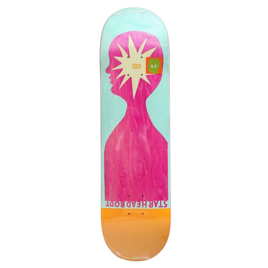 Uma Landsleds Starhead body 8.5" skateboard deck - Custom Skateboard Builder - SkatebruhSG