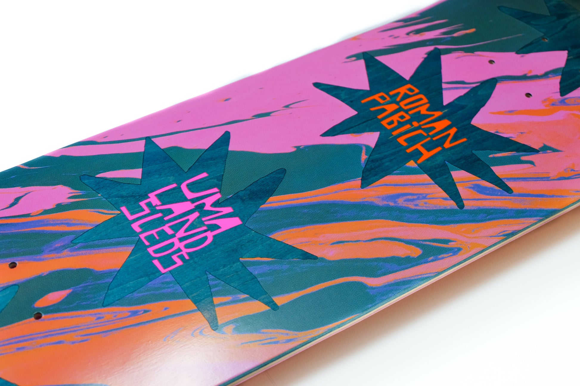 Uma Roman Pabich Pop Art 8.5" skateboard deck - Custom Skateboard Builder - SkatebruhSG